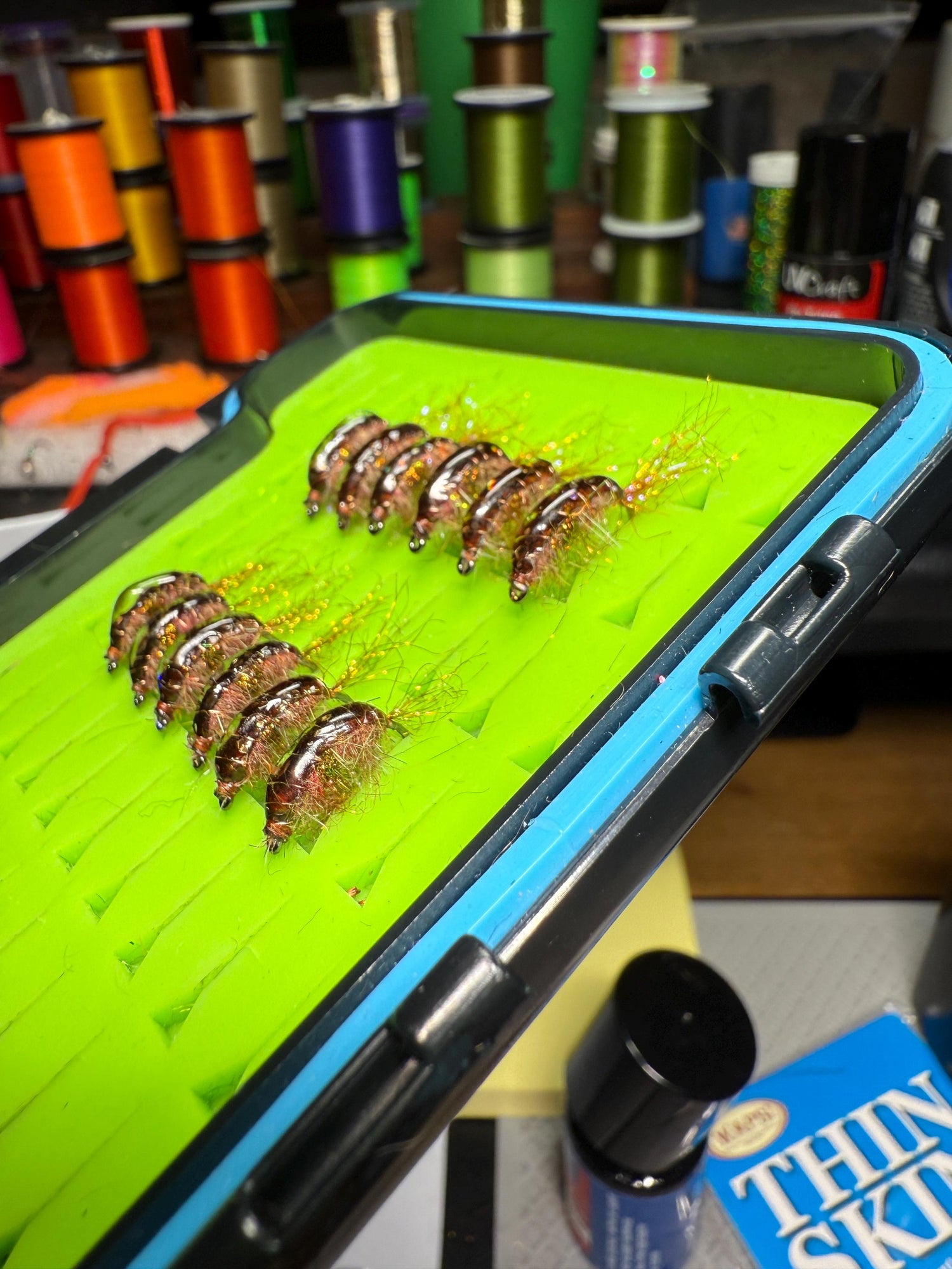 Cinnamon Scuds (12 flies)