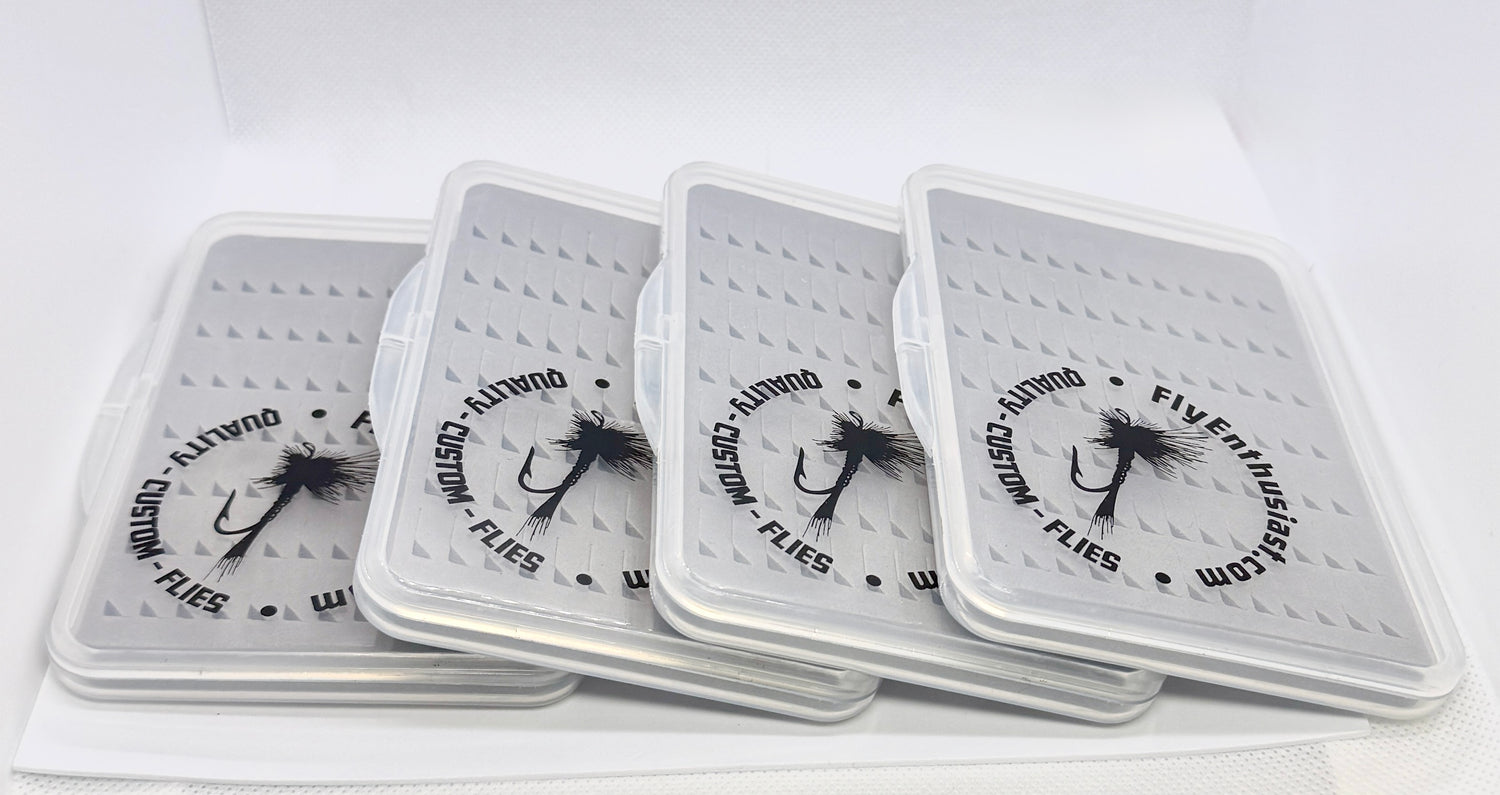 Slim Fly Box w/ 91 Foam Slits