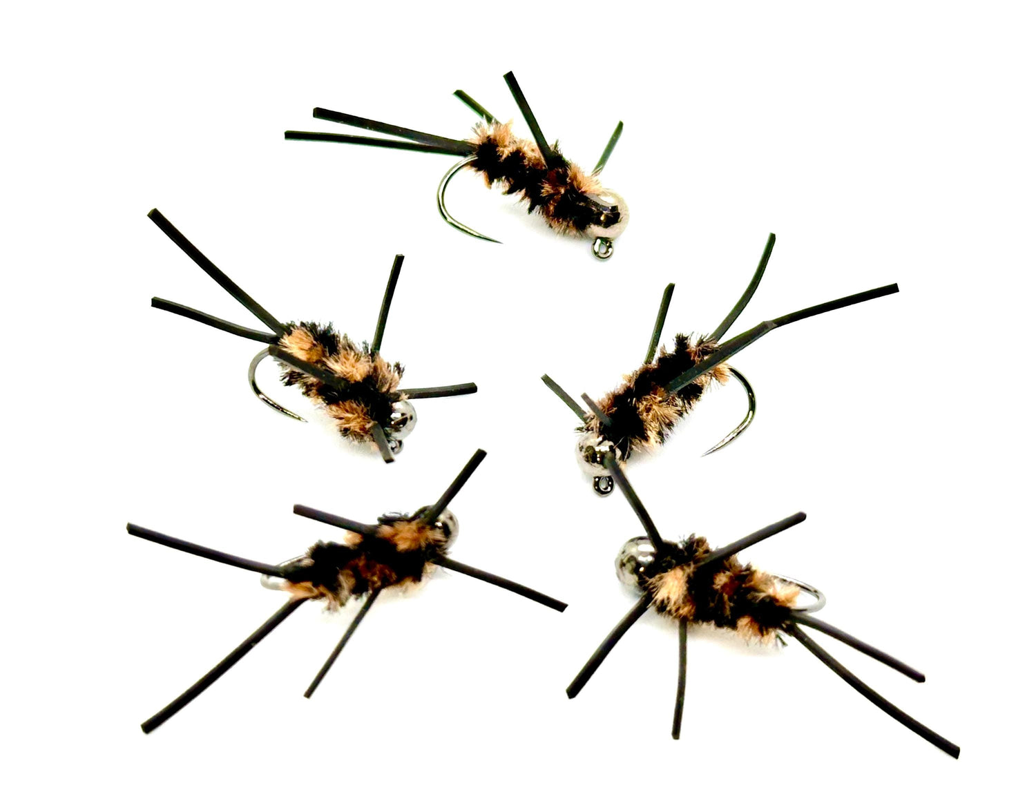 Pat’s Rubber Legs (2 flies)