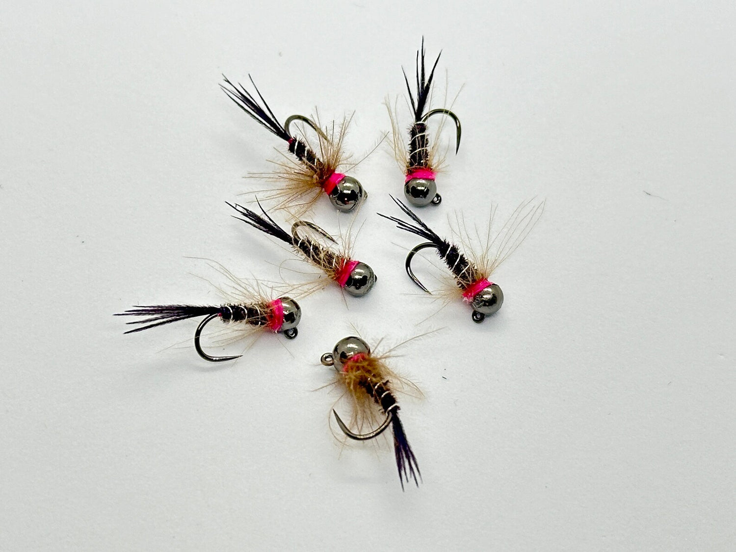 Custom Perdigons & Euro Nymphs (12 flies)