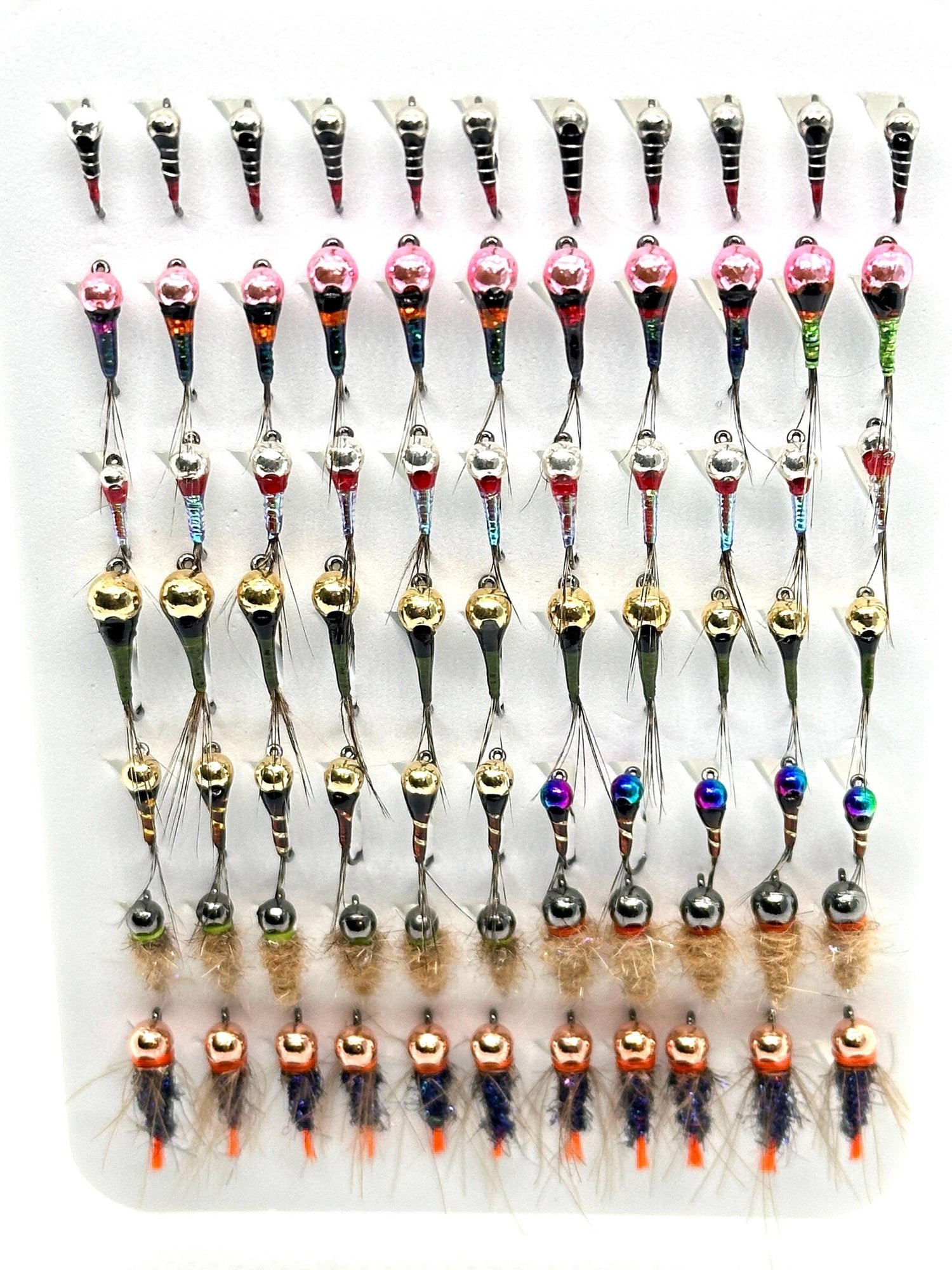 Loaded Slim Fly Box (77 Flies) - Perdigons & Euro Nymphs
