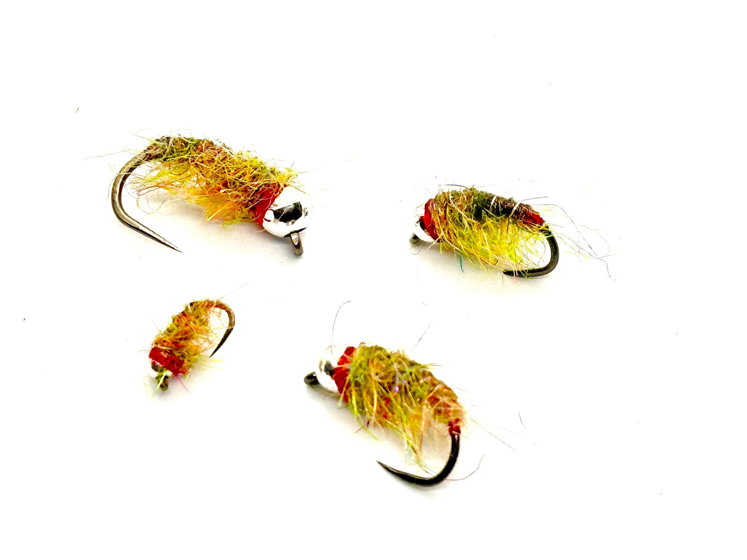 Rainbow Scuds / Sowbugs (2 flies)