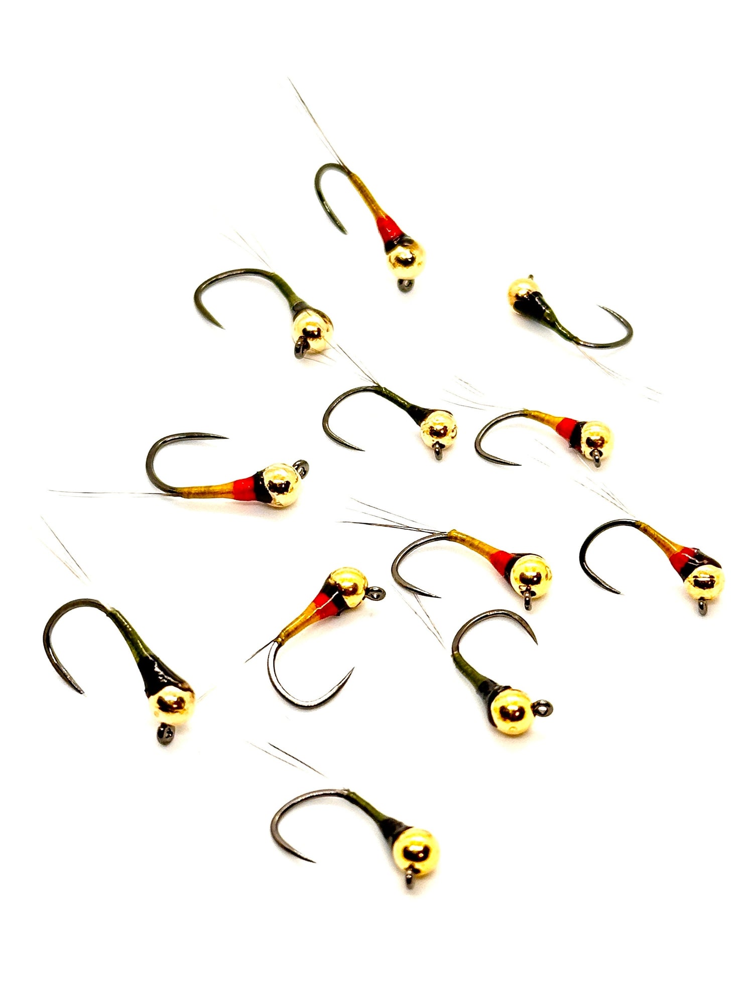 Custom Perdigons & Euro Nymphs (12 flies)