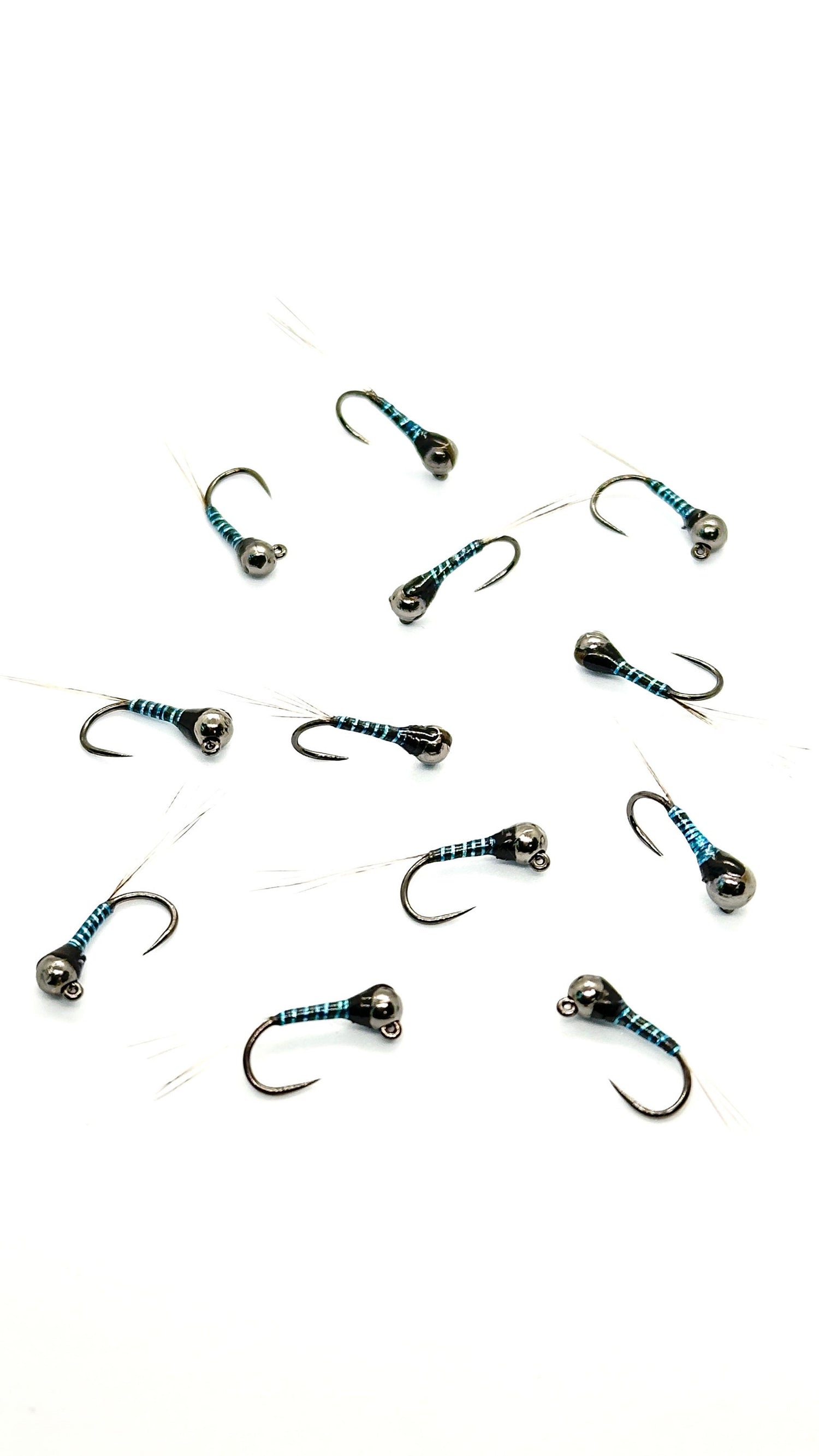 Custom Perdigons & Euro Nymphs (12 flies)