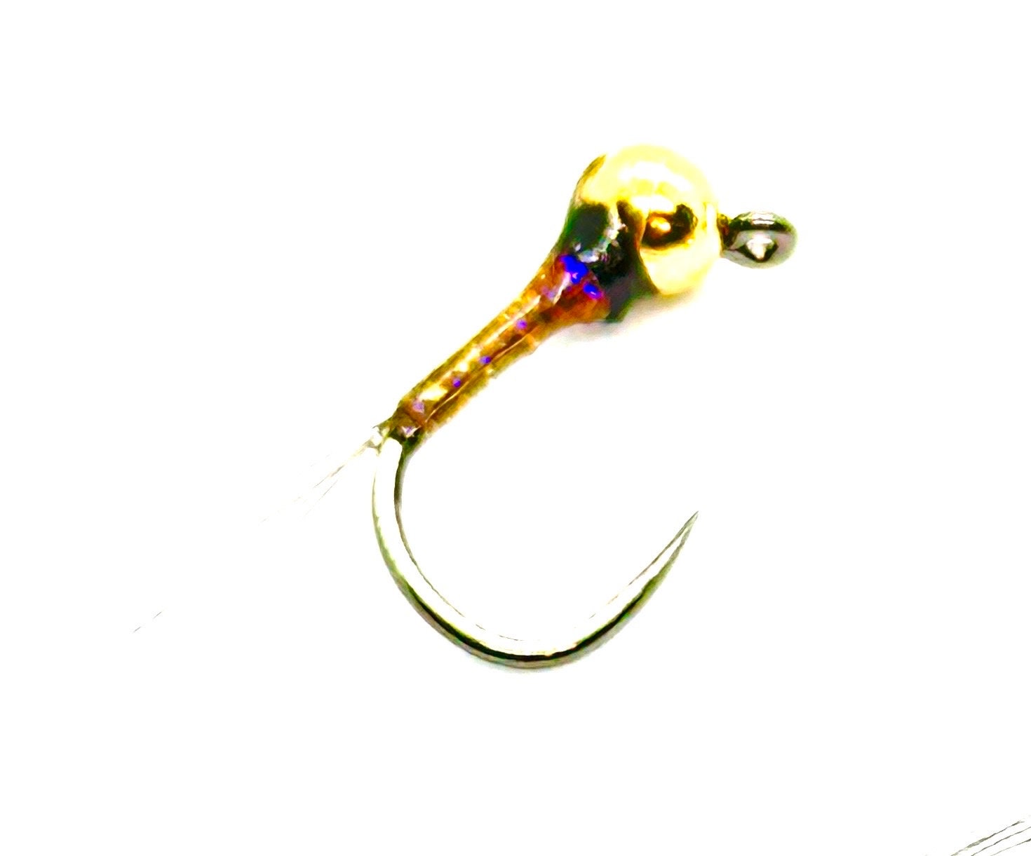 Olive Spanish Bullet Perdigons (2 flies)