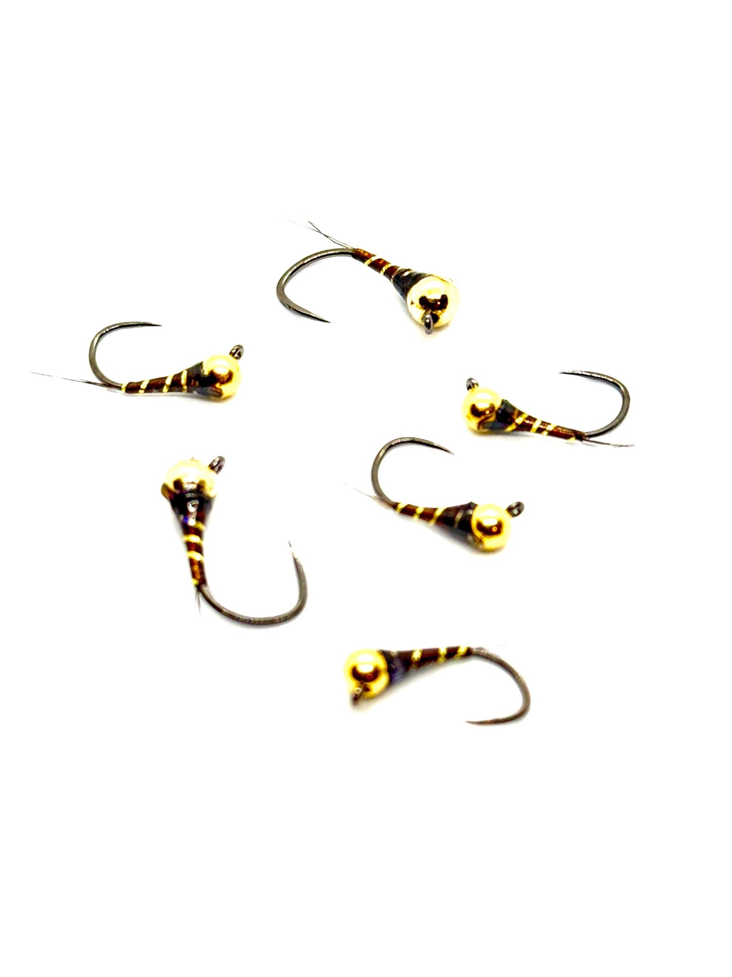 Sunburst Perdigon Euro Nymphs (2 flies)