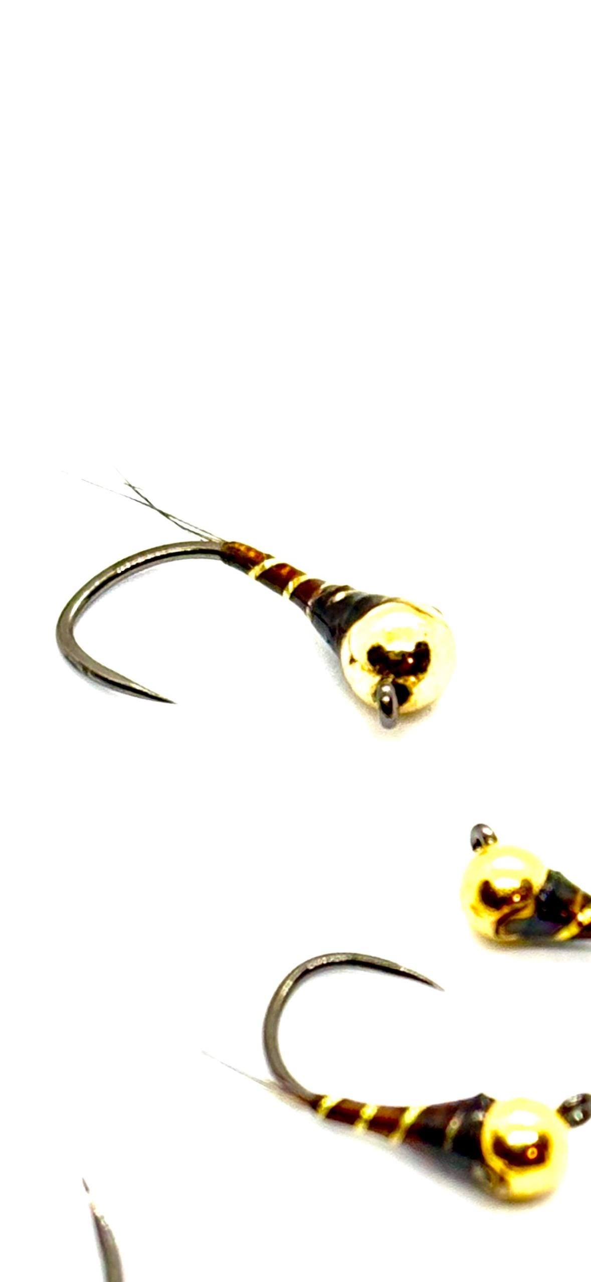 Sunburst Perdigon Euro Nymphs (2 flies)