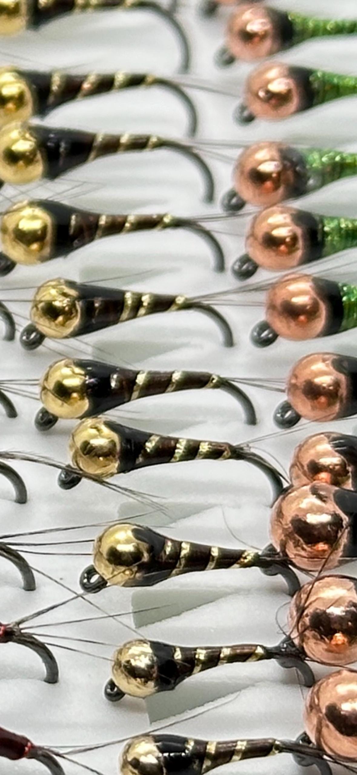Sunburst Perdigon Euro Nymphs (2 flies)