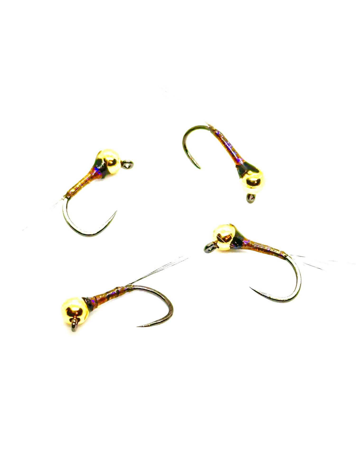 Olive Spanish Bullet Perdigons (2 flies)